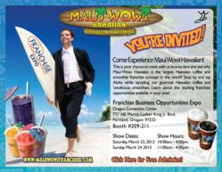 Maui Wowi At Portland Franchise Expo, March 23-24
