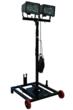 Larson Electronics Releases Portable Work Area Light Tower with Wheeled Base