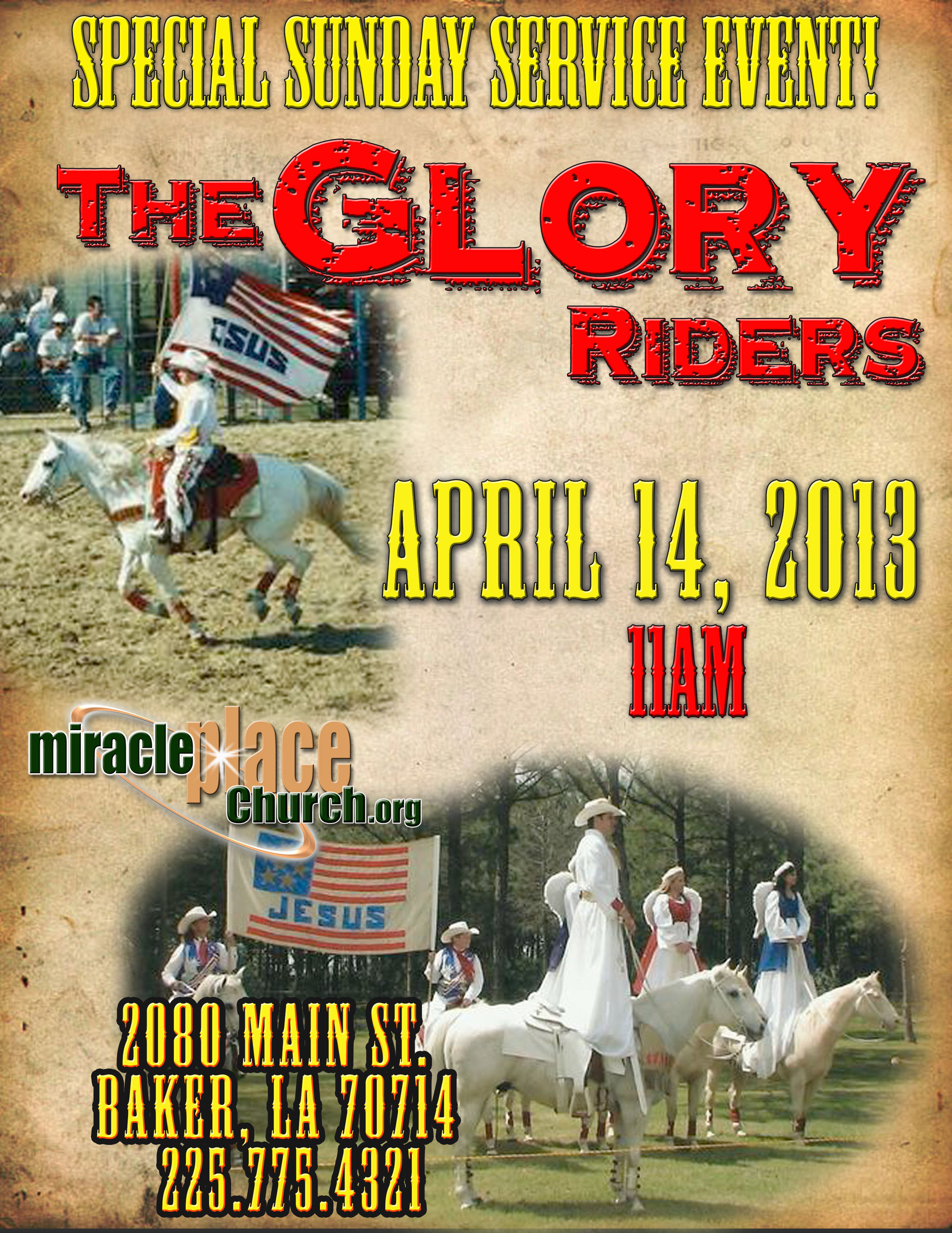 Revelation Rodeo at Miracle Place Church with Ricky Sinclair and