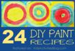 How to Make Paint That Michelangelo Used and Paint Recipes With Jewel-Like Finishes Have Been Published on Kids Activities Blog