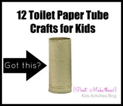 toilet paper tubes