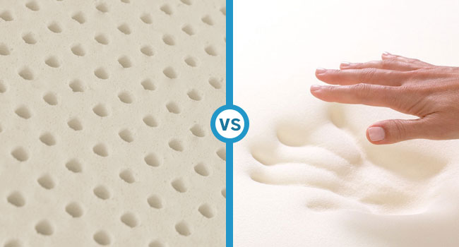 latex vs memory foam pillow reviews