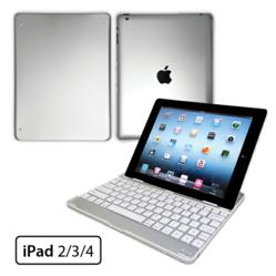 iPad Ultra Thin Aluminum Bluetooth Keyboard Case