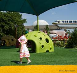 Playground Grass by ForeverLawn helps create the "Oz" interactive play zone