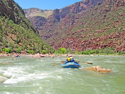 Multi-day Green River rafting trips.