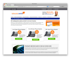 Telecoms World Phone Systems provides tailored telephony solutions to all size of business.