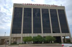lee bankruptcy building sign