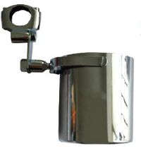 Chrome Motorcycle Cup Holder