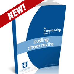 A new, free eBook on the myths of cheerleading is now available for download from Cheerleading Blog University, supported in part by cheerleading apparel company, Omni Cheer.