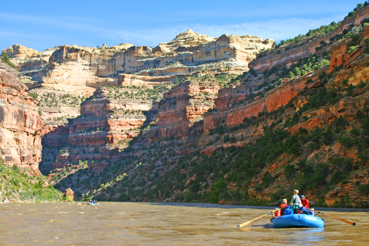 rafting dinosaur national monument