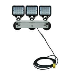 Temporary LED Construction Light with Magnetic Base