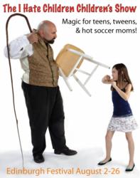 Photo of The I Hate Children Children's Show, The Edinburgh Festival's most popular children's show.