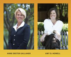 Women in High Gear authors Anne Deeter Gallaher and Amy D. Howell