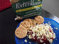 Extend Soy Crisps and Salsa