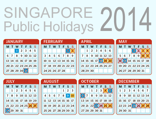 Singapore Holidaymakers to Travel More With Eight Long Weekends in 2014