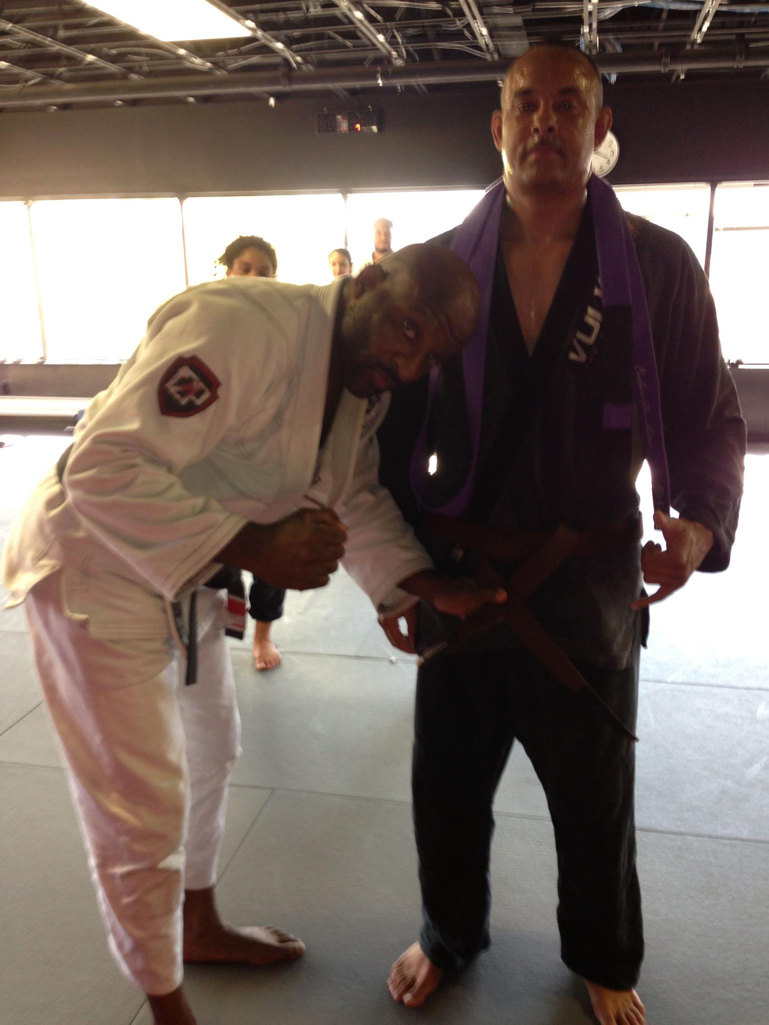 Team Lloyd Irvin Promotes Ron Seldon to Brown Belt