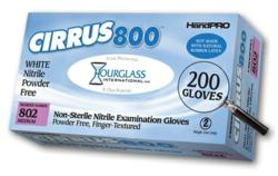 Cirrus800 White Nitrile Exam Gloves Box
