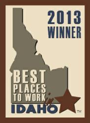 Winner seal for the Best Places to Work in Idaho contest