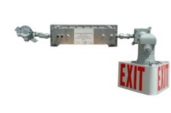 Larson Electronics Releases Explosion Proof Exit Sign with Emergency Backup