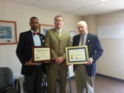 (l) Marcus Verner USDOC (c) Andrew Hotchkies Witt Lining Systems (r) Jim Williams USDOC