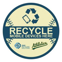 Sims Recycling Solutions and Oakland A's Cellphone Recycling