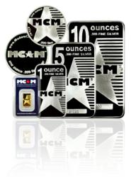 The entire five-product line of MCM Star Bullion
