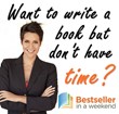 Bestseller in a Weekend Webinar to be Held October 18 to 20, 2013