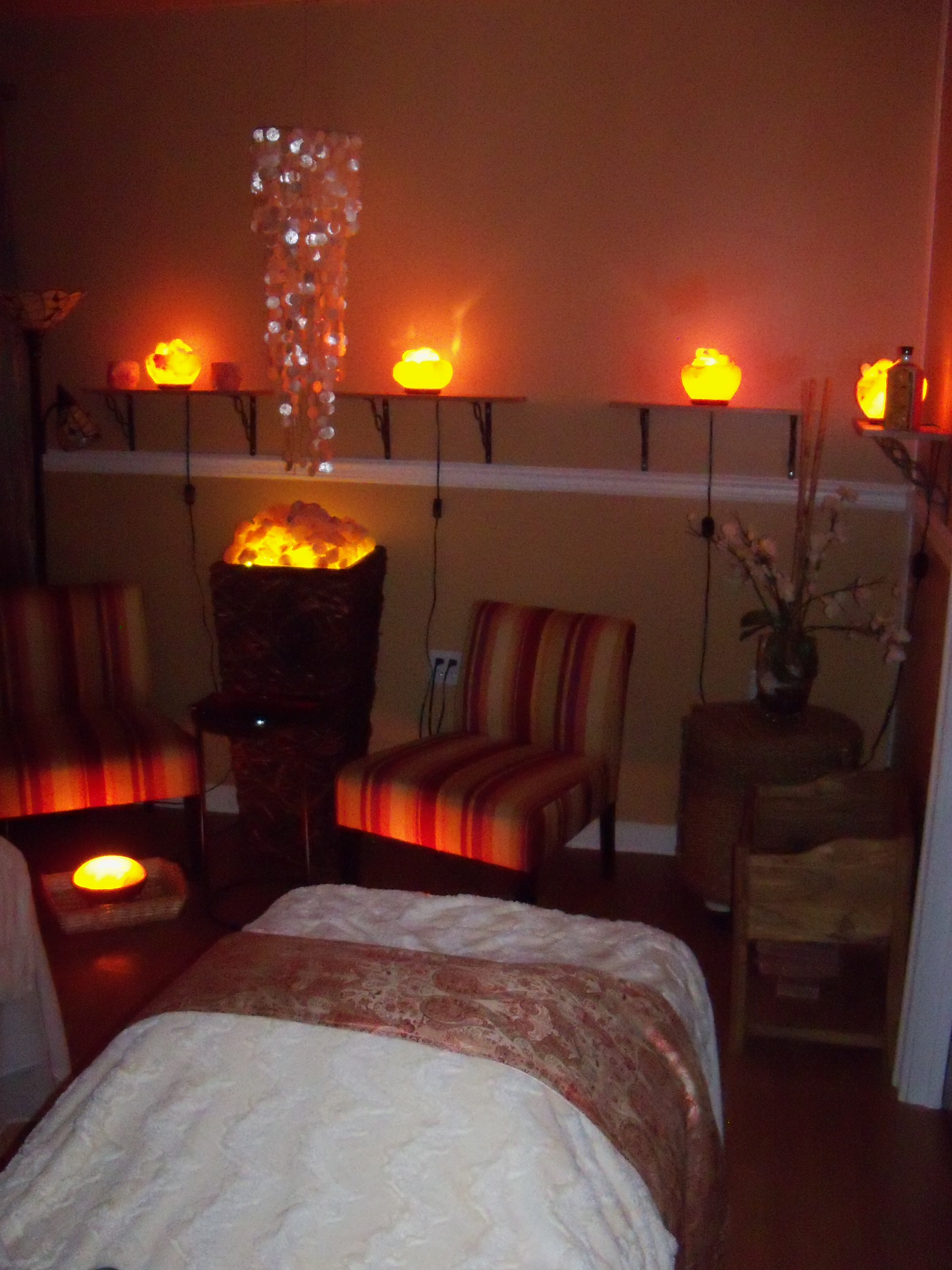 A Unique, Beautiful Himalayan Salt Room Is The Newest Couples Massage