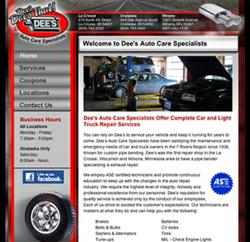 dee's auto care, the blu group, advertising, marketing, social media, social media marketing,