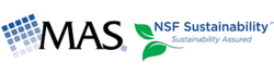 MAS and NSF Sustainability Logos