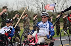 Bill Czyzewski at the Face of America ride.