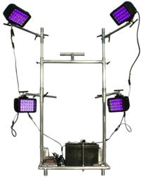 Portable 365NM Ultraviolet LED Light Cart with Adjustable Locking Arms