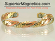 Superior Magnetics announces copper bracelet for pain relief of...