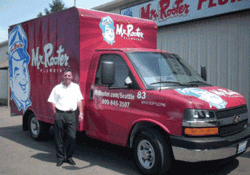 Vinnie Sposari owner of 6 Mr. Rooter Plumbing franchises