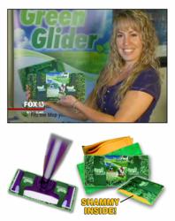 Tanya Lewis and Green Glider