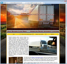 Truck Accident Attorney Website