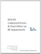 ZCorum Announces New White Paper on DOCSIS Codeword Errors