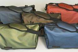 The Sling—six color choices & two sizes; Silver, Red, Brown, Green, Blue (Black not pictured)