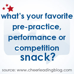 Cheerleading Blog Releases Snack Poll Results