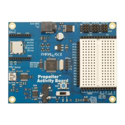 parallax, propeller, multicore, multi-core, programming, C, learning system