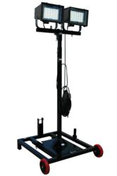 300 Watt Dual Head LED Light Tower for Hazardous Locations