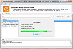 Mac Mail to Outlook Converter