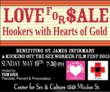 Tom Orr presents "Love for $ale: Hookers with Hearts of Gold" at the St. James Infirmary.