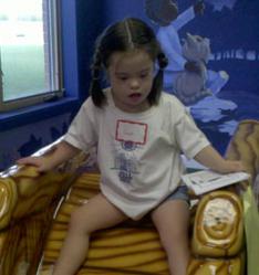 Children with Down syndrome gain strength and a sense of community at the Gigi's Playhouse soft play area