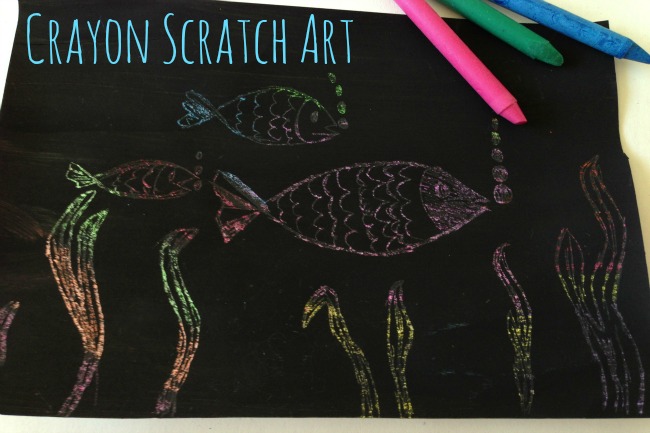 Colorful Crayon Art Projects Have Been Released on Kids Activities Blog