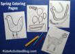 Cute Spring Coloring Pages Have Been Released On Kids Activities Blog