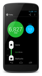 Moves app on Android Nexus 4