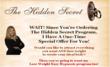 Hypnosis Training | How “The Hidden Secret” Helps People Visualize...