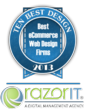 eCommerce Web Design Firms Awards Names RazorIT 1st Rank by 10 Best...