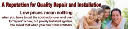 Frost Brothers Heating and Air: Lewisville's A+ Rated HVAC Service